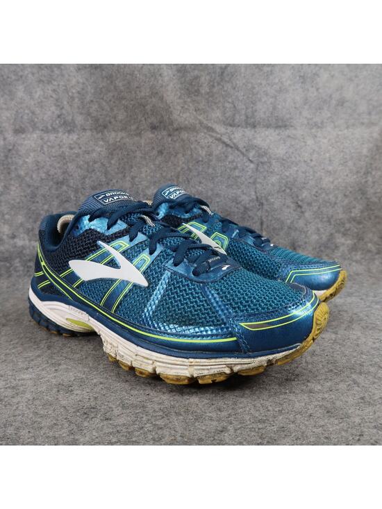 Brooks Shoes Mens 9 Athletic Trainers Vapor 4 Running Sport Active Walking Blue main image 8